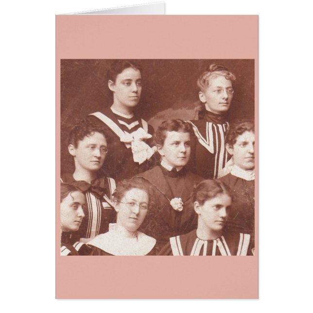 circa 1905 vrouwenkoor (Voorkant)