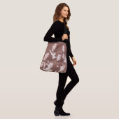 circa 1905 vrouwenkoor crossbody tas (Op model)