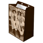 circa 1910 cameradames medium cadeauzakje (Achterkant Gekanteld)