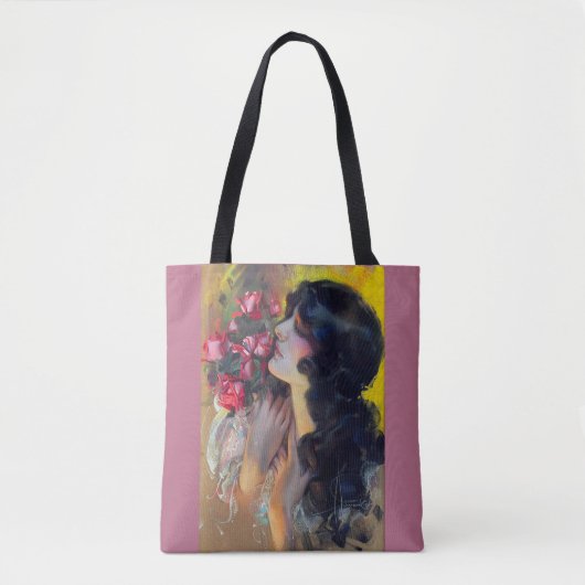 circa 1910 droom van rozen tote bag (Voorkant)