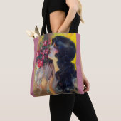 circa 1910 droom van rozen tote bag (Dichtbij)