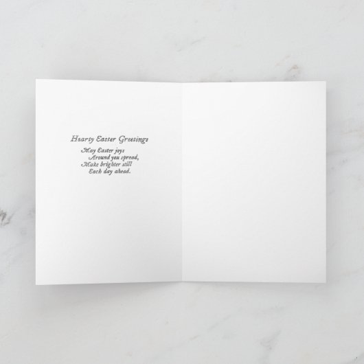 circa 1910  paasfeest Kaart (Binnen)