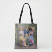 Circa 1910 Vaudeville artiesten print Tote Bag (Voorkant)