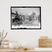 Circa 1911 Paardenfotografie Poster (Keuken)