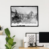 Circa 1911 Paardenfotografie Poster (Thuiskantoor)