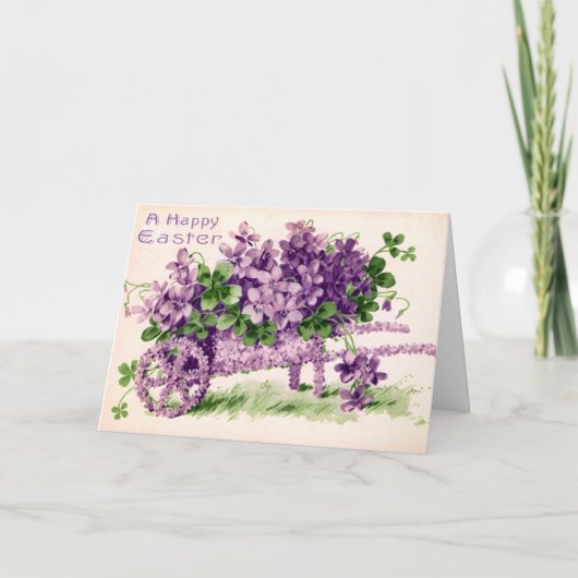 circa 1911 paasfeest Kaart (Voorkant)