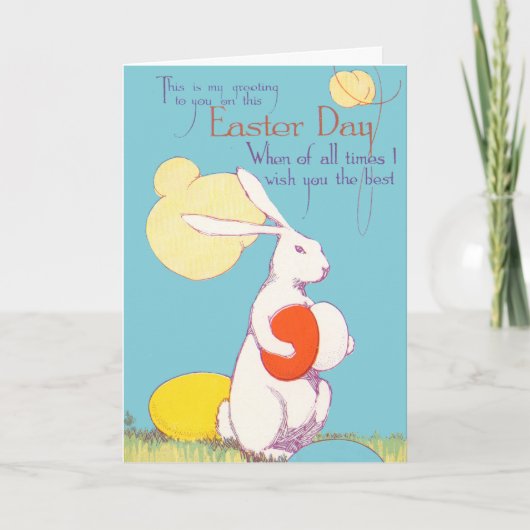 Circa 1913 Pasen Kaart (Voorkant)