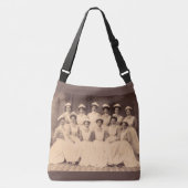 circa 1914 afgestudeerden in de verpleegkunde crossbody tas (Voorkant)