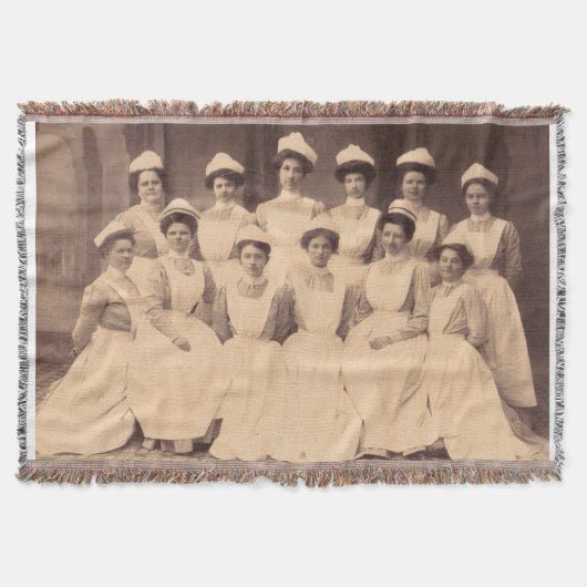 circa 1914 afgestudeerden in de verpleegkunde deken (Voorkant)