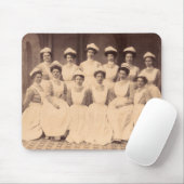 circa 1914 afgestudeerden in de verpleegkunde muismat (Met muis)