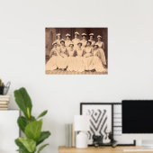 circa 1914 afgestudeerden in de verpleegkunde poster (Thuiskantoor)