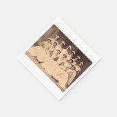 circa 1914 afgestudeerden in de verpleegkunde servetten (Hoek)