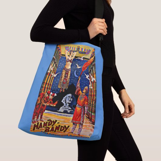 circa 1920 handy-Bandy poster print Crossbody Tas (Dichtbij)