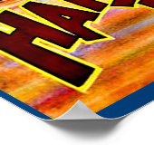 circa 1920 poster met handy-Bandy magiër (Hoek)