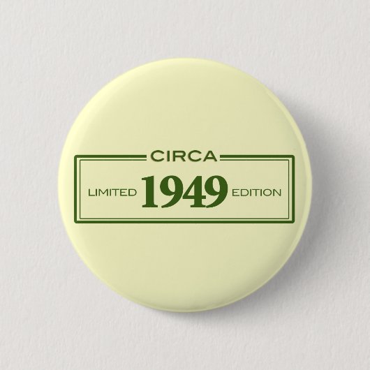 circa 1949 ronde button 5,7 cm (Voorkant)