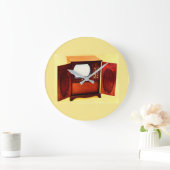 circa 1950 televisietoestel nr. 1 grote klok (Huis)