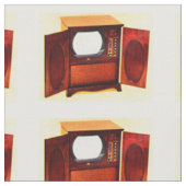circa 1950 televisietoestel nr. 1 stof (Close Up)