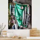 Circa 1951 Chevrolet, Deluxe Stationwagon in groen Poster (Keuken)