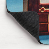 circa 1951 televisietoestel nr. 3 muismat (Hoek)