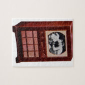 circa 1951 televisietoestellen die boxing uitzende legpuzzel (Horizontaal)