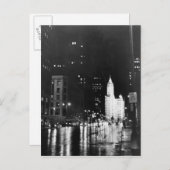 circa 1954: een uitzicht op Michigan Avenue Briefkaart (Voorkant / Achterkant)