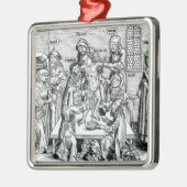 Circa van "Liber Chronicarum" Metalen Ornament (Links)