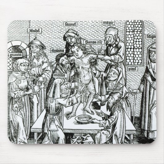 Circa van "Liber Chronicarum" Muismat (Voorkant)