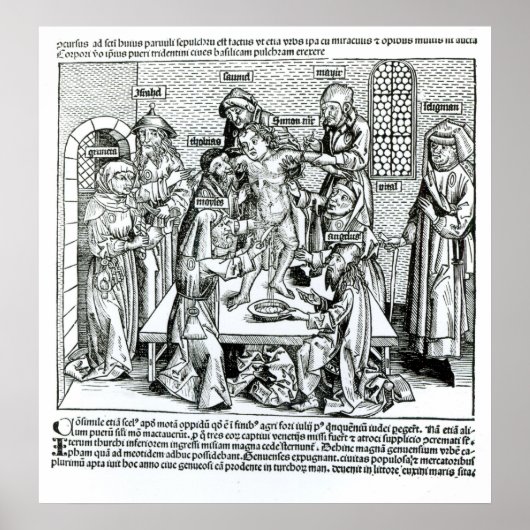 Circa van "Liber Chronicarum" Poster (Voorkant)