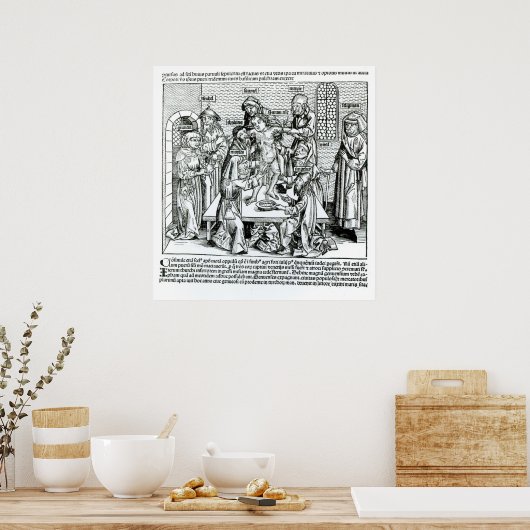 Circa van "Liber Chronicarum" Poster (Keuken)