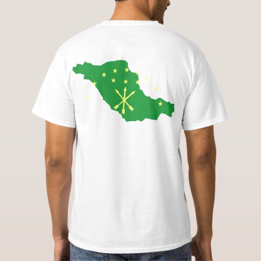 Circassiaans T-shirt (Achterkant)