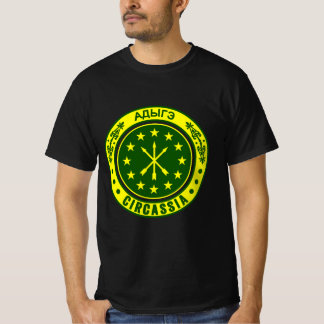 Circassian, adiga flag, Adygea, Circassian Flag. T-shirt