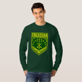 Circassian, adiga flag, Adygea, Circassian Flag. T-shirt (Voorkant volledig)