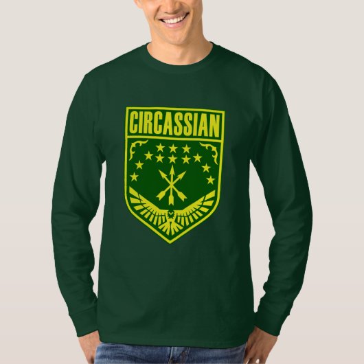 Circassian, adiga flag, Adygea, Circassian Flag. T-shirt (Voorkant)