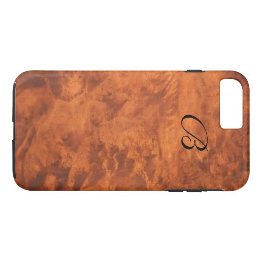 Circassian Walnut Burl iPhone7 Plus hoesje*monogra Case-Mate iPhone Case (Achterkant (Horizontaal))