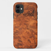 Circassian Walnut Burl iPhone 5 Hoesje *personalis (Achterkant)