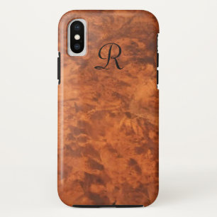 Circassische Walnoot Wortelkluit *monogram* Case-Mate iPhone Case