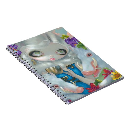 "Circe and the Swine"-laptop Notitieboek (Rechterzijde)