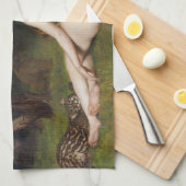 Circe (Beautiful Divine Woman) (by John Collier) Theedoek (Quarter Fold)