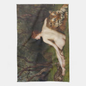 Circe (Beautiful Divine Woman) (by John Collier) Theedoek (Verticaal)