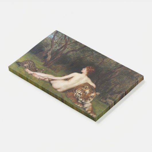 Circe (Beautiful Magical Woman) (by John Collier) Post-it® Notes (Schuin)