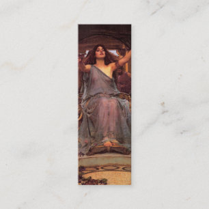 Circe-Bladwijzer van John William Waterhouse Mini Visitekaartje