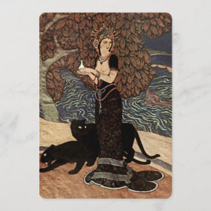 “Circe de Tovenares” door Edmund Dulac Kaart
