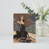 “Circe de Tovenares” van Edmund Dulac Briefkaart (Staand voorkant)