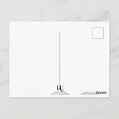 Circe die de beker aan Ulysses aanbiedt Briefkaart (Achterkant)