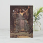Circe die de beker aan Ulysses aanbiedt Kaart (Staand voorkant)