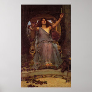 Circe die de Kop aanbieden aan Ulysses Poster