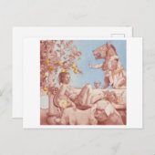 Circe en varkens briefkaart (Voorkant / Achterkant)