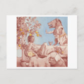 Circe en varkens briefkaart (Voorkant)