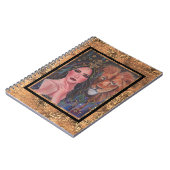 Circe goddess Stretched Canvas Print van Renee Notitieboek (Linkerzijde)