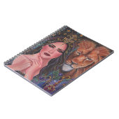 Circe goddess Stretched Canvas Print van Renee Notitieboek (Linkerzijde)